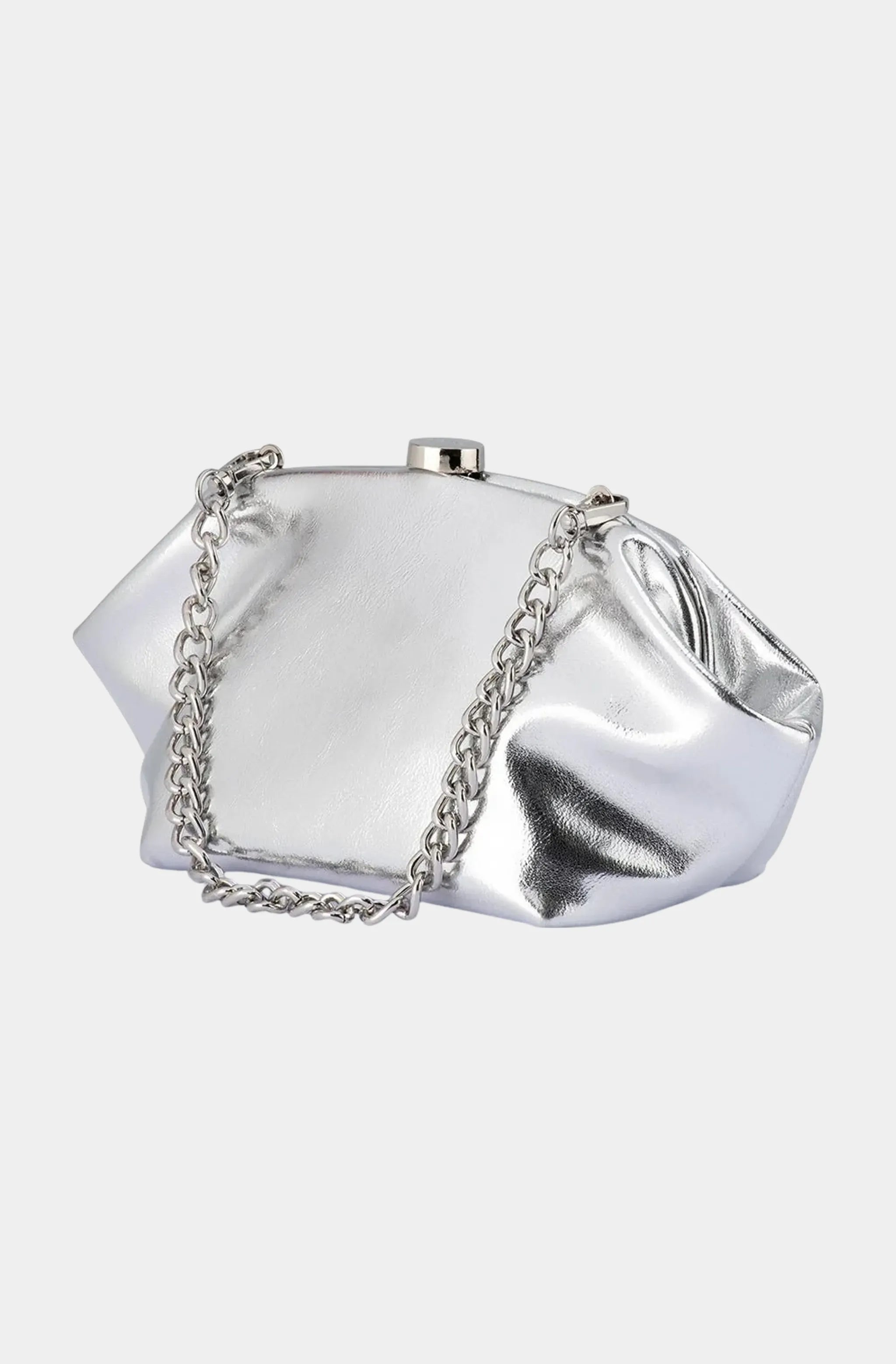Tally Metallic Clutch