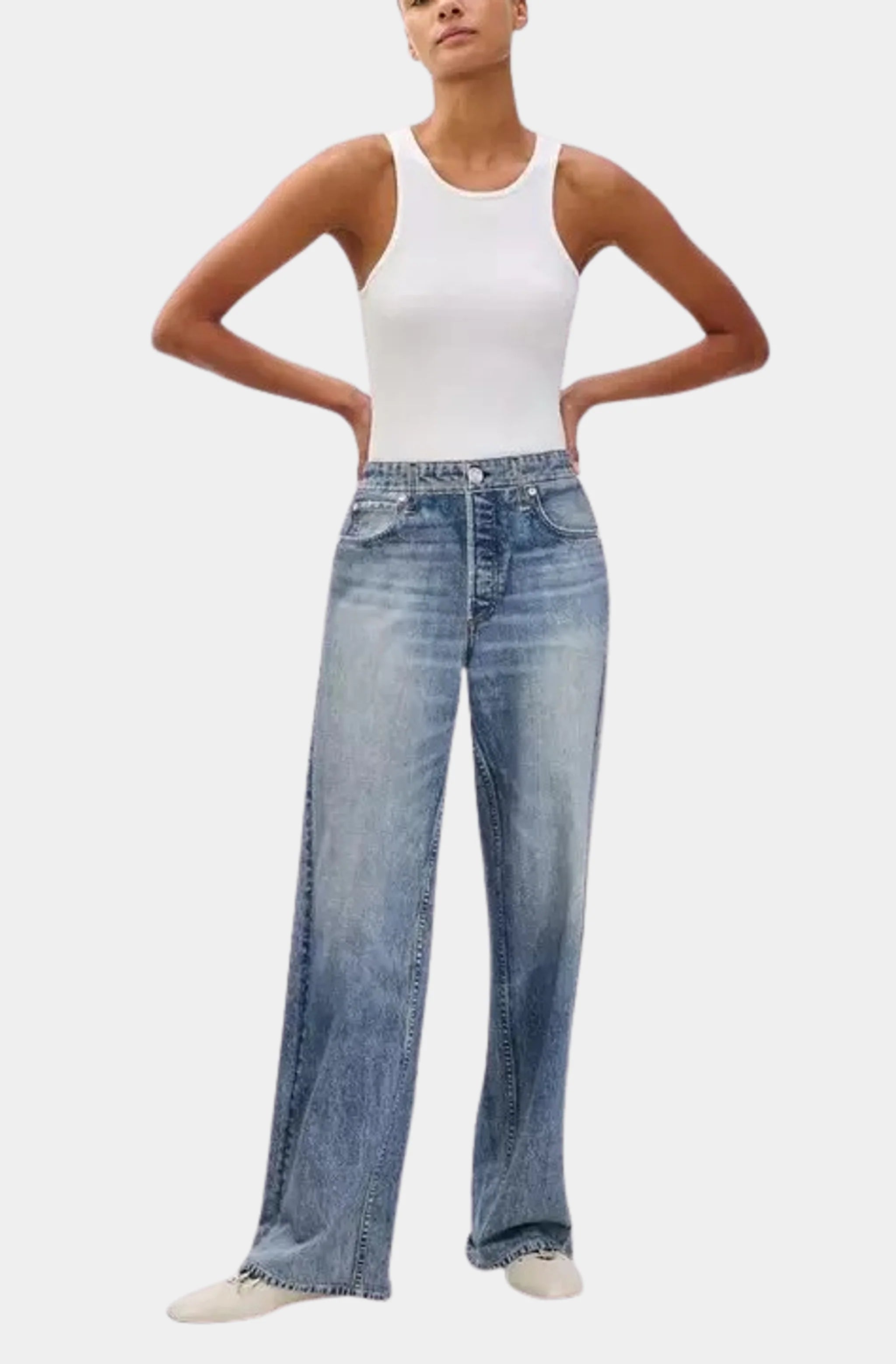 Miramar Terry Wide Leg Pant