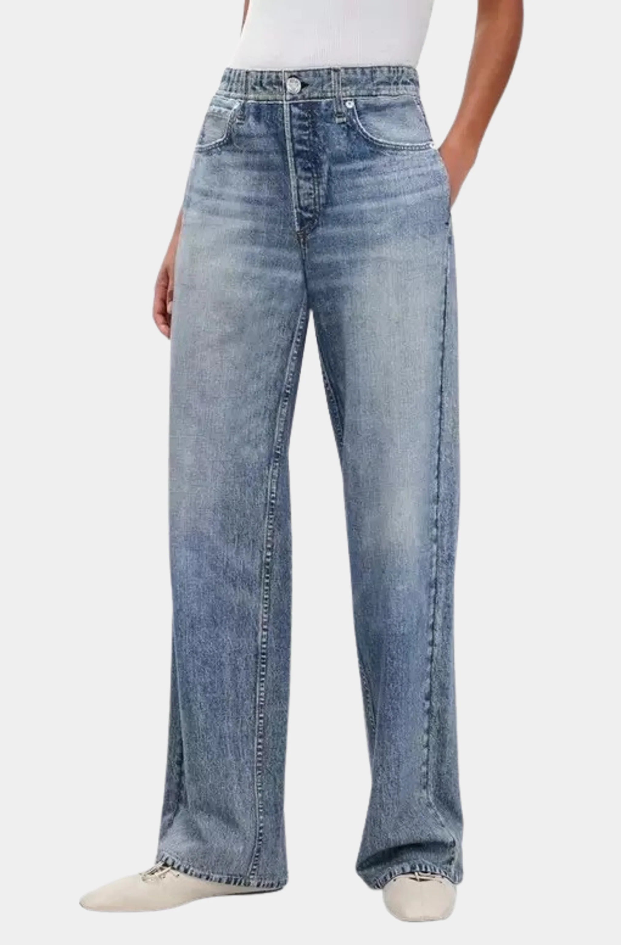 Miramar Terry Wide Leg Pant