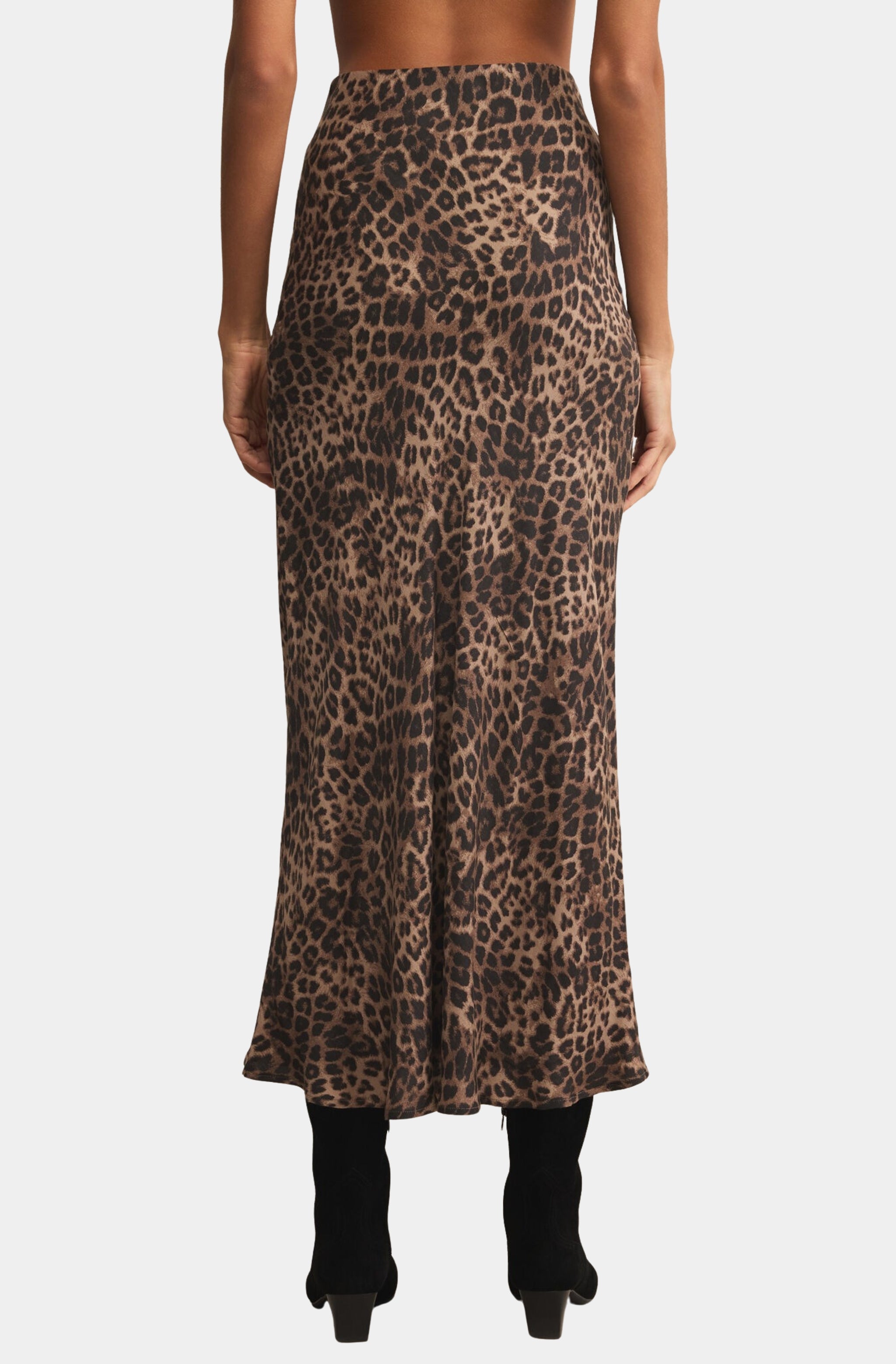 Izabel Leopard Skirt