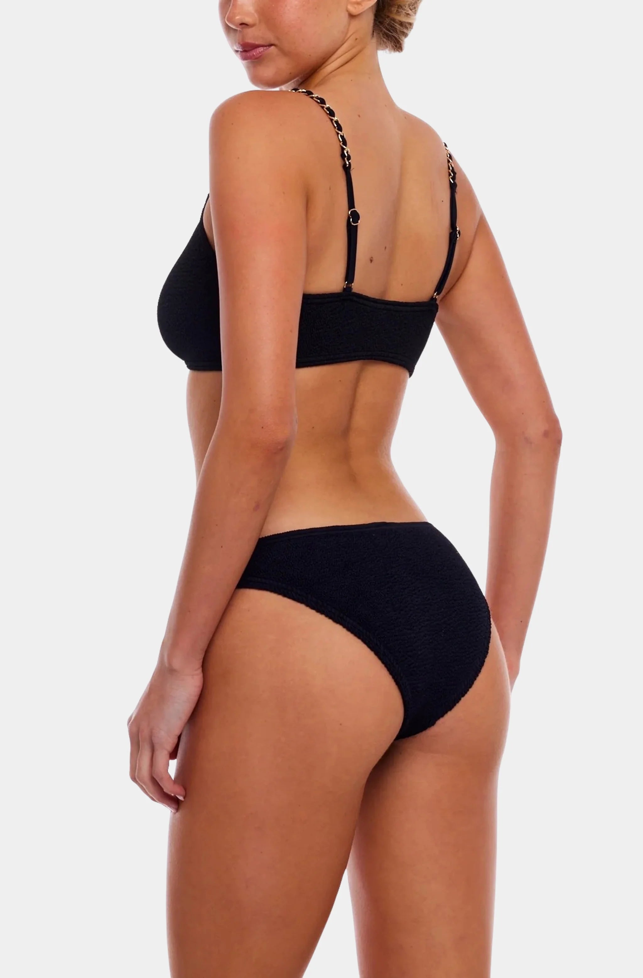 Bondi Gold Chain Bralette Bikini Top