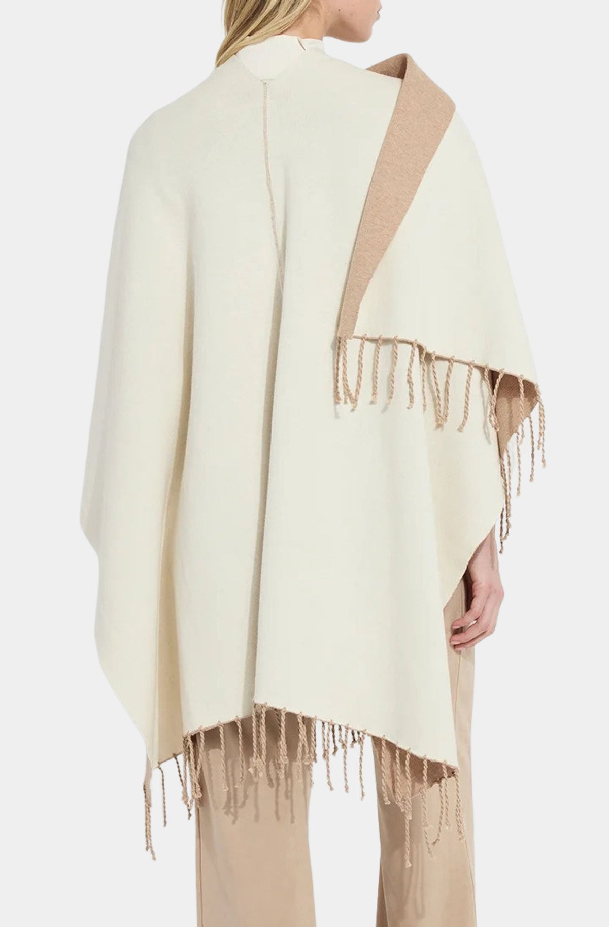 Basilia Double Face Reversible Wrap