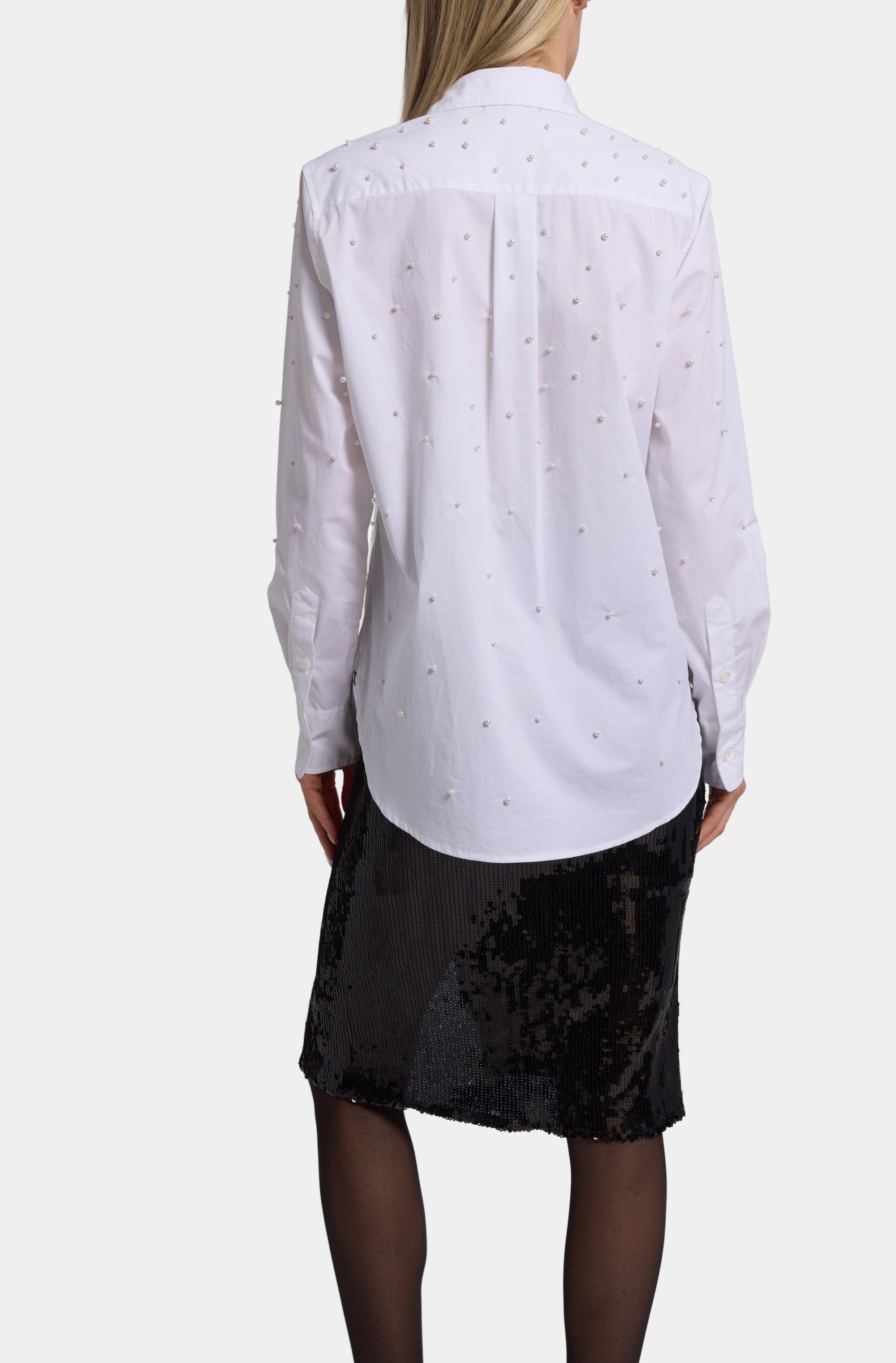 Marcello Pearl Poplin Shirt