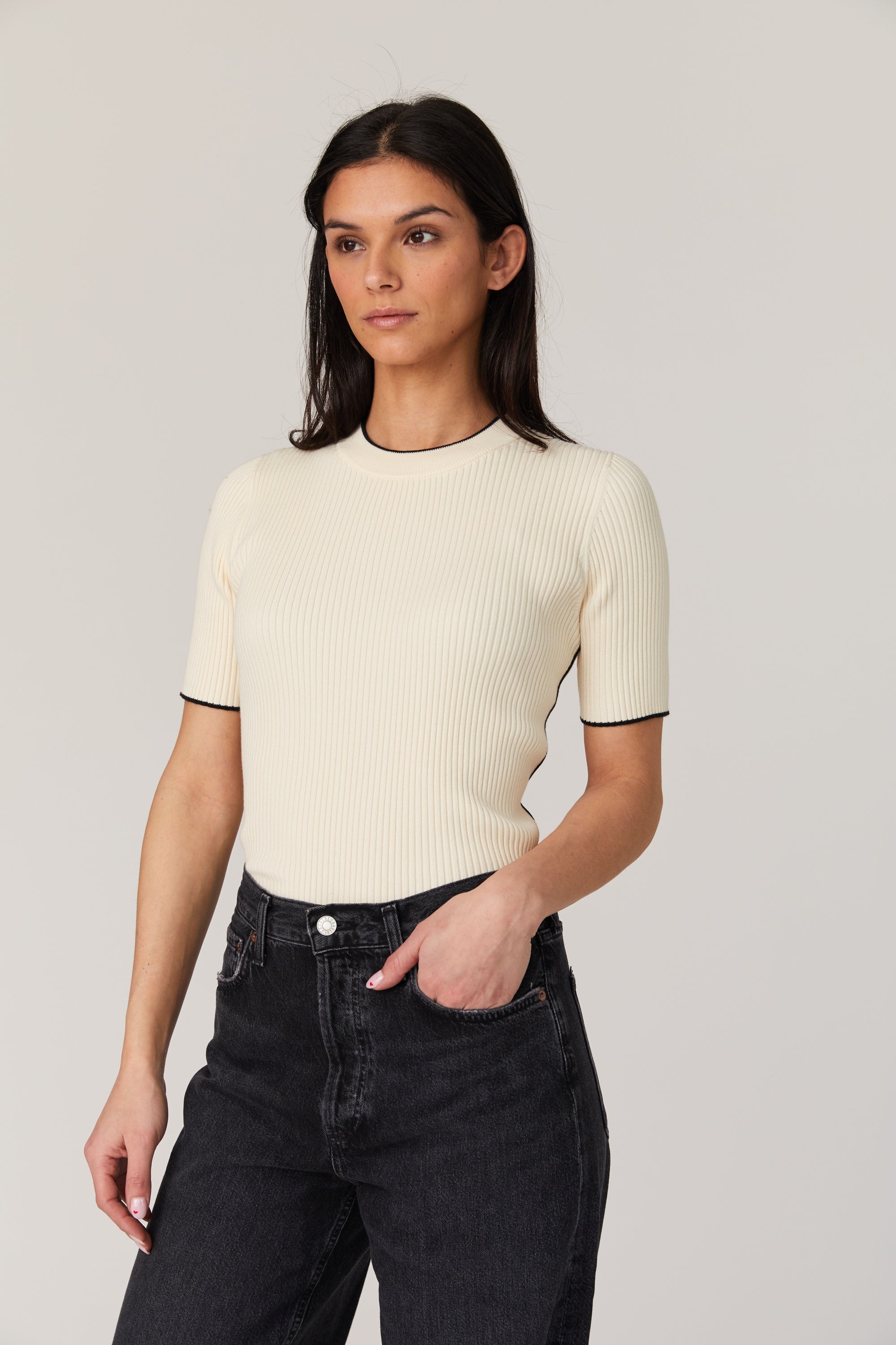 Mozza Short Sleeve Jumper