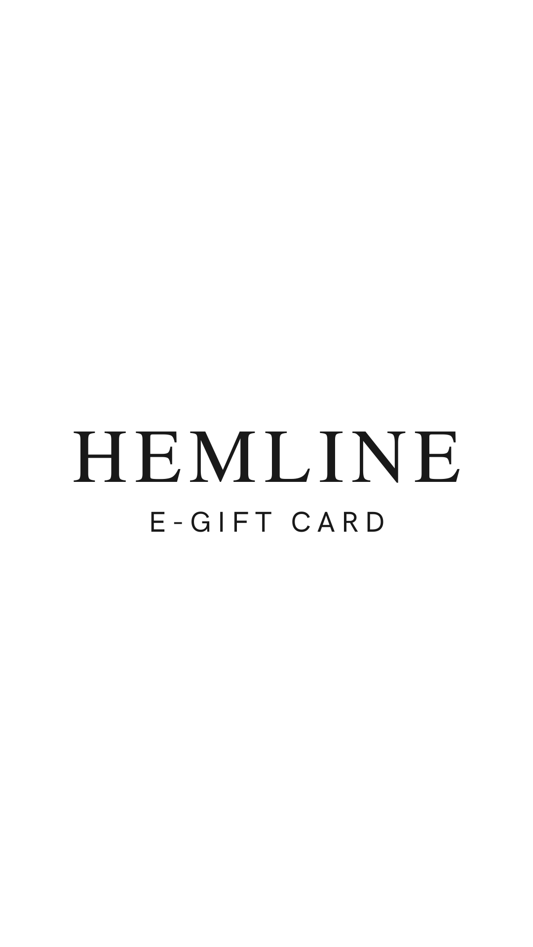 Hemline Chattanooga E-Gift Card